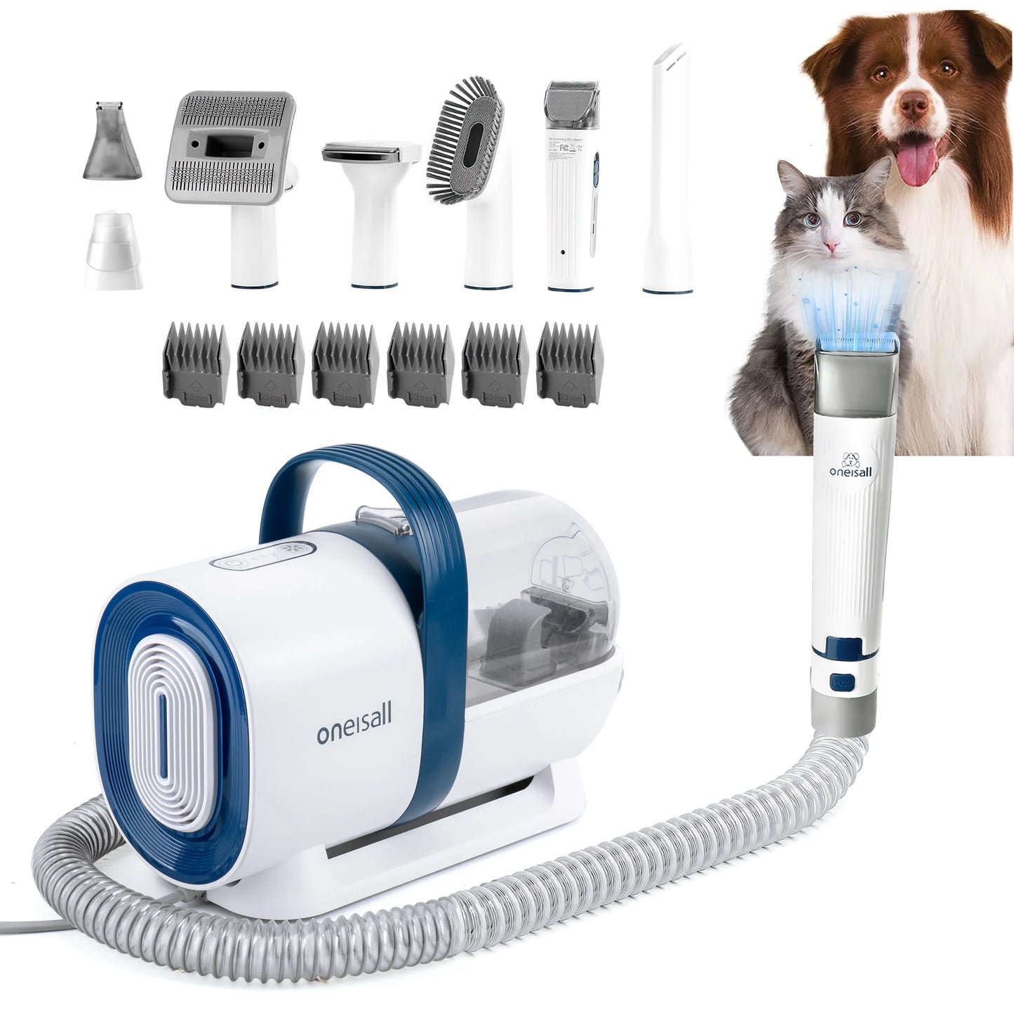 LM2 Dog Grooming Kit Replacement Accessories - Filter + Sponge