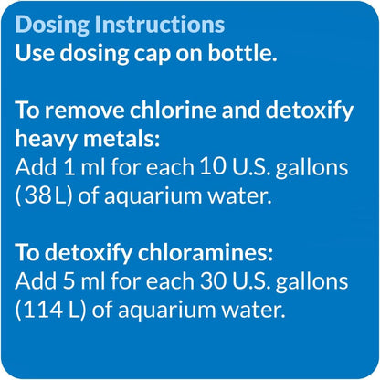 TAP WATER CONDITIONER Aquarium Water Conditioner 8-Ounce Bottle, White (52A),8 Oz